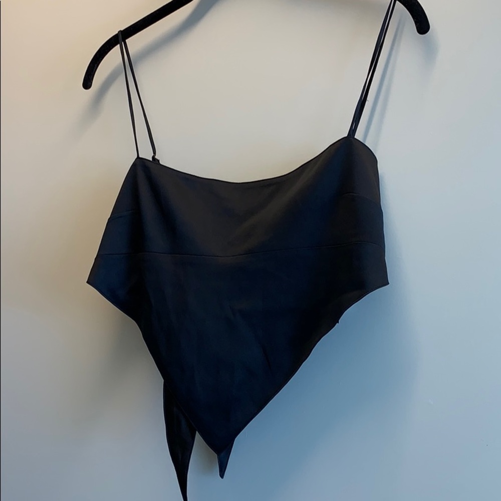 Danielle Bernstein handkerchief top